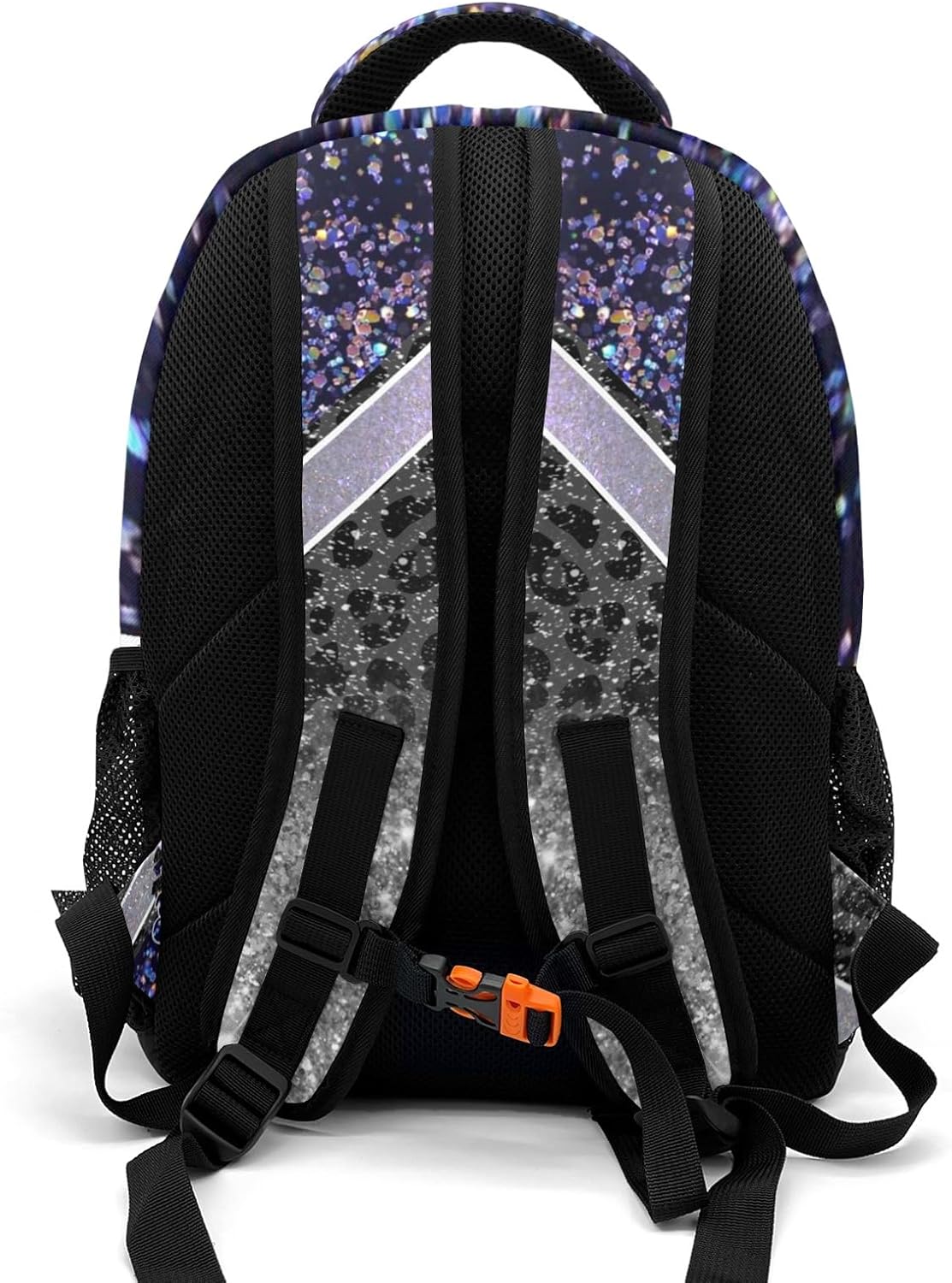 Cheer Cheerleader School Backpack Casual Travel Daypack for Hiking Traveling Camping Bag Navy Color