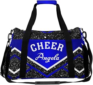 Cheer Navy Blue Duffel Bag Crossbody Bag Training Bag for Teens Women Men