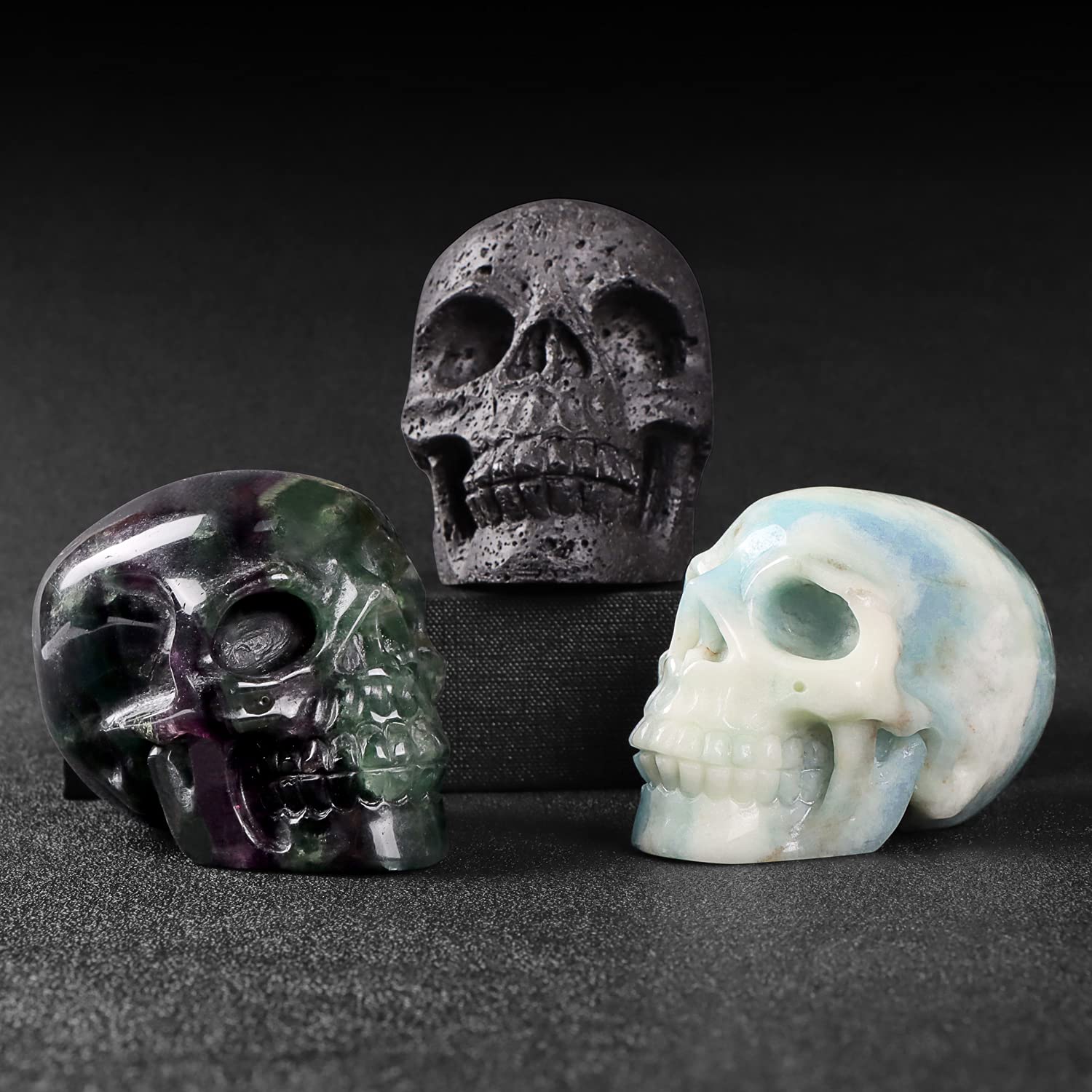 アマゾナイト　スカル Amazon.co.jp: Artistone 3インチ アマゾナイト ジャスパー クリスタル