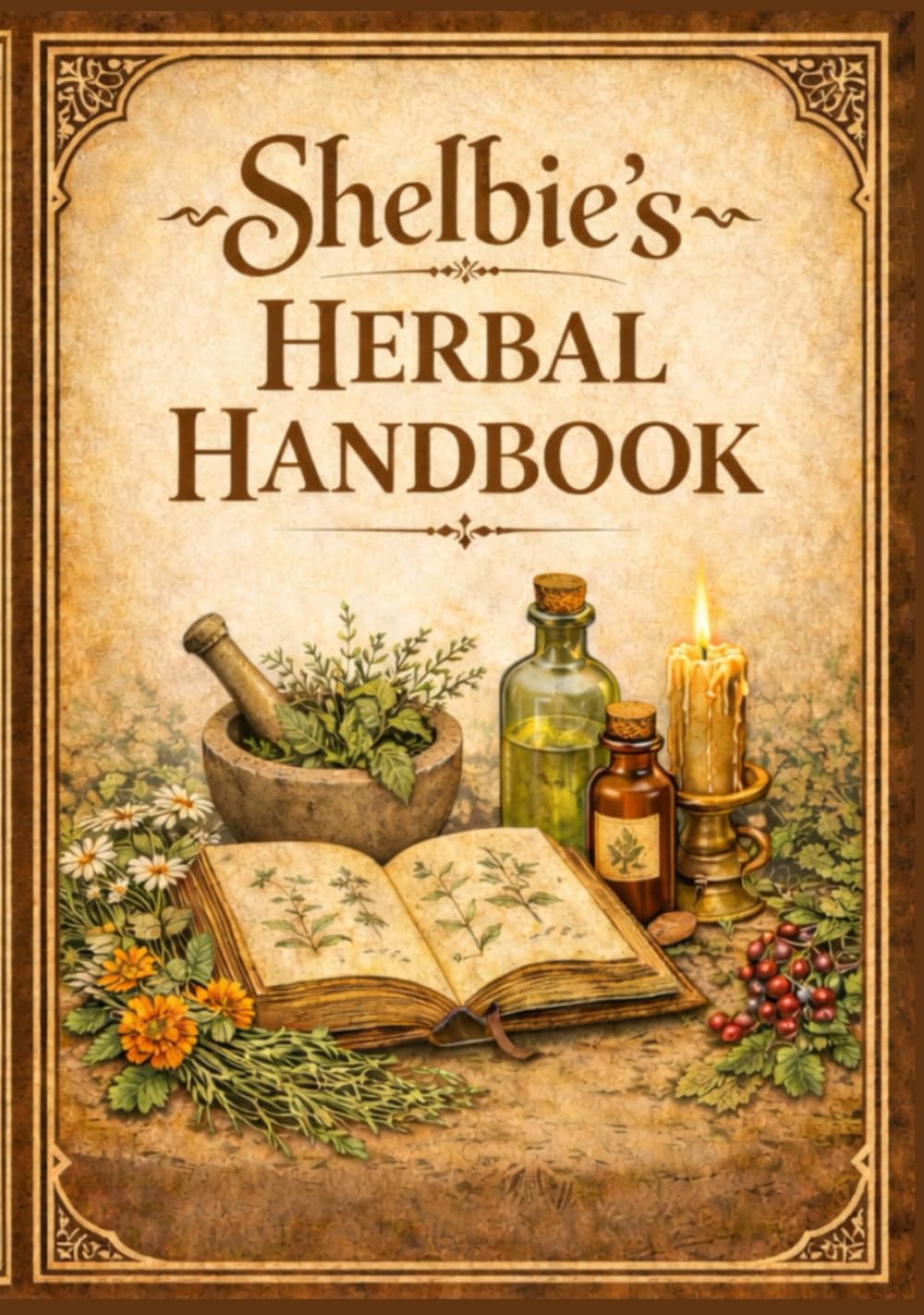 Shelbie's Herbal Handbook      Hardcover – Large Print, January 15, 2026