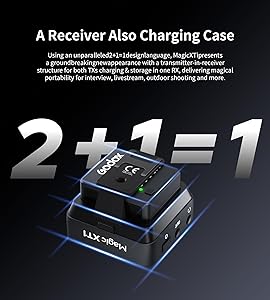 Godox Wireless Lavalier Microphone for iPhone/Android/Camera/PC/Laptop with Lightning/USB-C/Plug, 48KHz 24Bit, Noise Cancellation for Video Recording, Vlog, YouTube, TikTokAll-Powerful