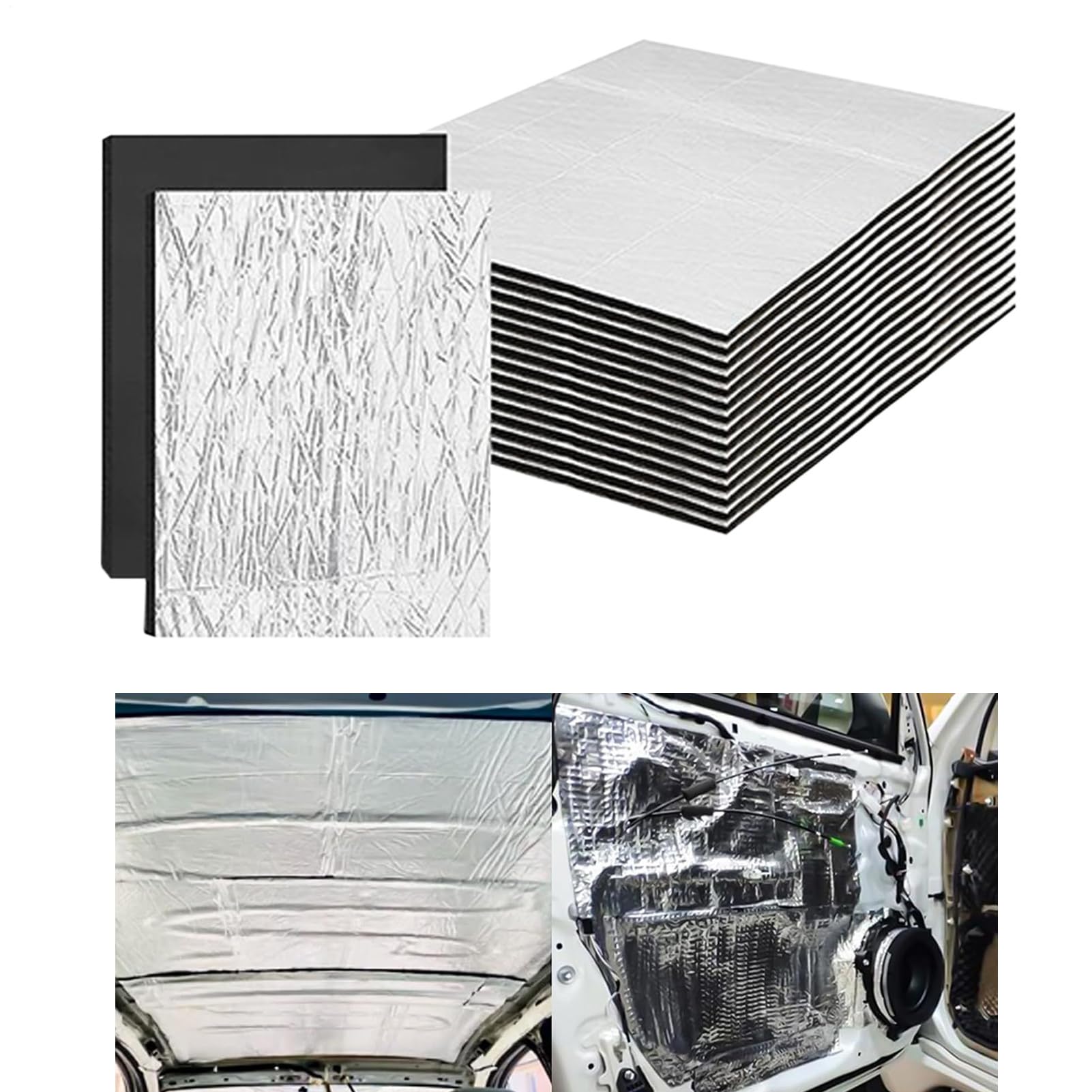 Matelas insonorisant voiture pour stopper la chaleur du moteur et isoler les portières