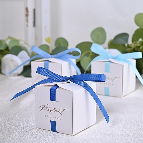 Miniatura 6 de Cinta de grogrén azul real de 38 pulgadas x 50 yardas, cinta azul real para envolver, corona, baby shower y otros proyectos