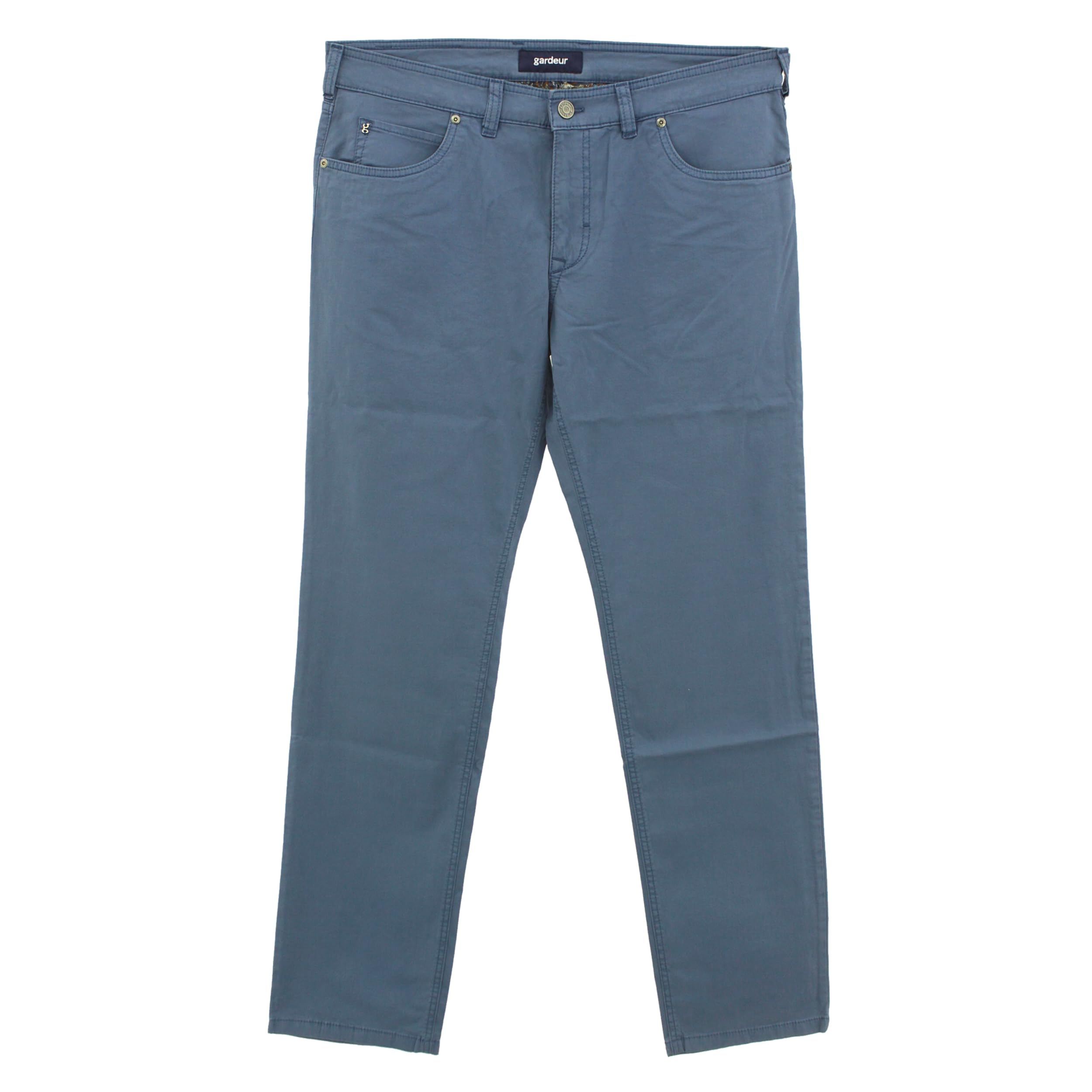 Atelier GARDEUR Mens Straight Trousers - Blue - W34/L32