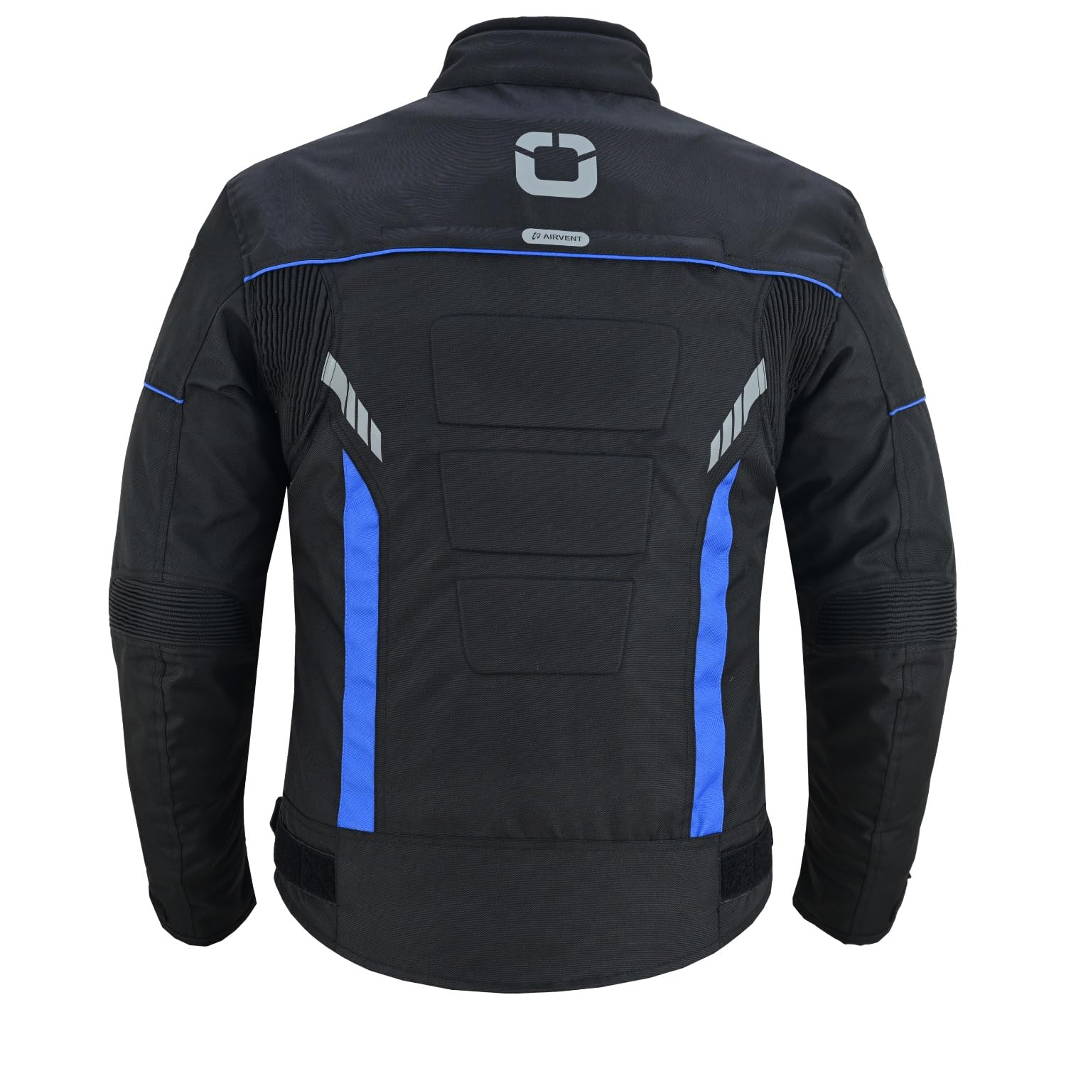 Motorrad Textilkombi Herren – CE Protektoren, wasserdichte Jacke + Hose Touring,Textil Kombi wasserdicht, belüftet, Protektoren im Set