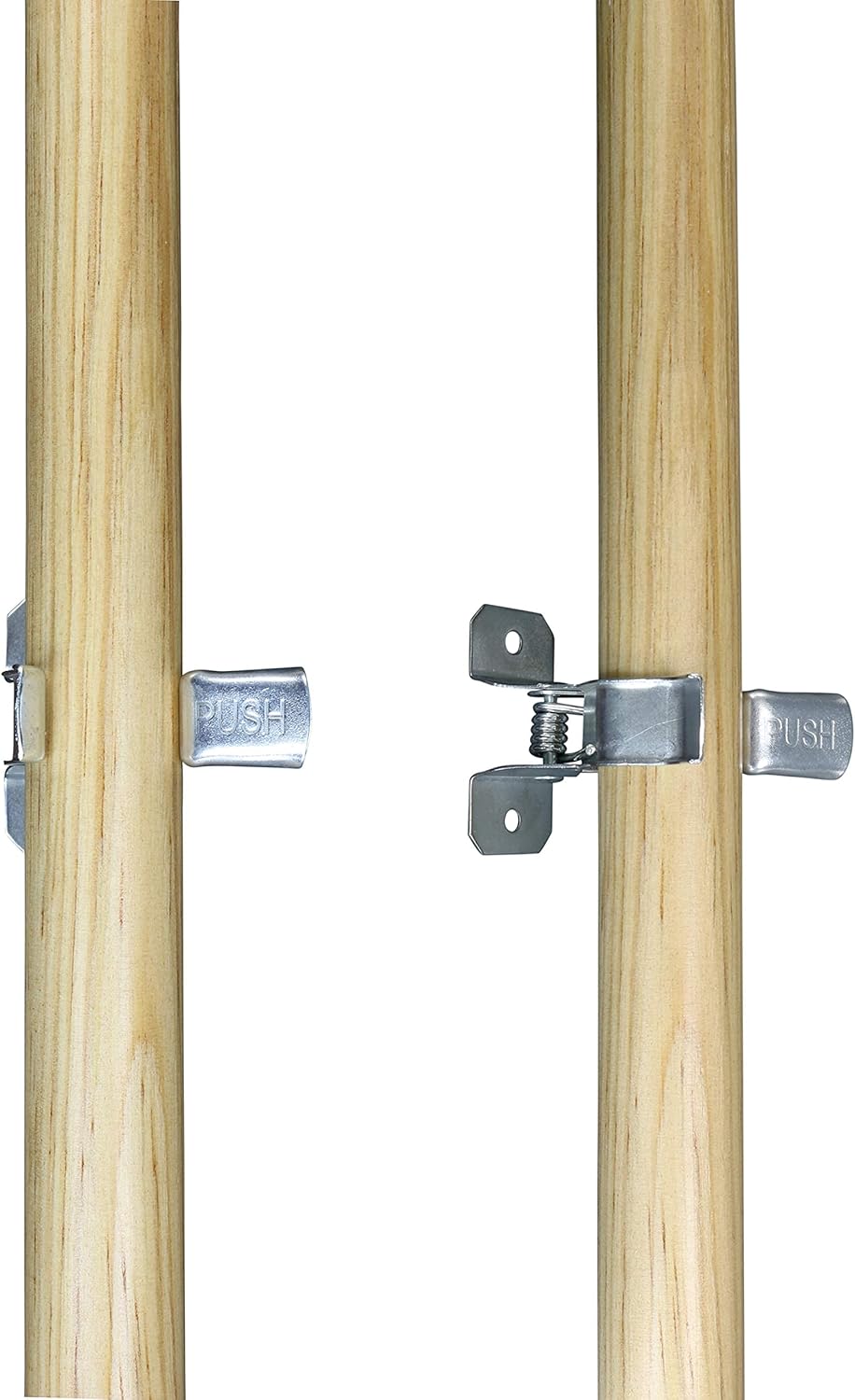Harrier Hardware 10-Pack Wall-Mount Organizing Spring Clamps for Tools, Rakes and Brooms
