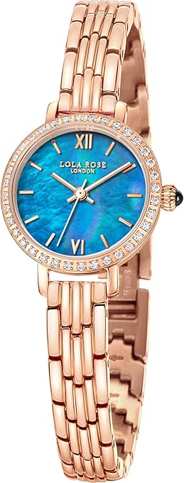 Amazon.co.jp: Lola Roseレディース マラカイトテクスチャー 時計