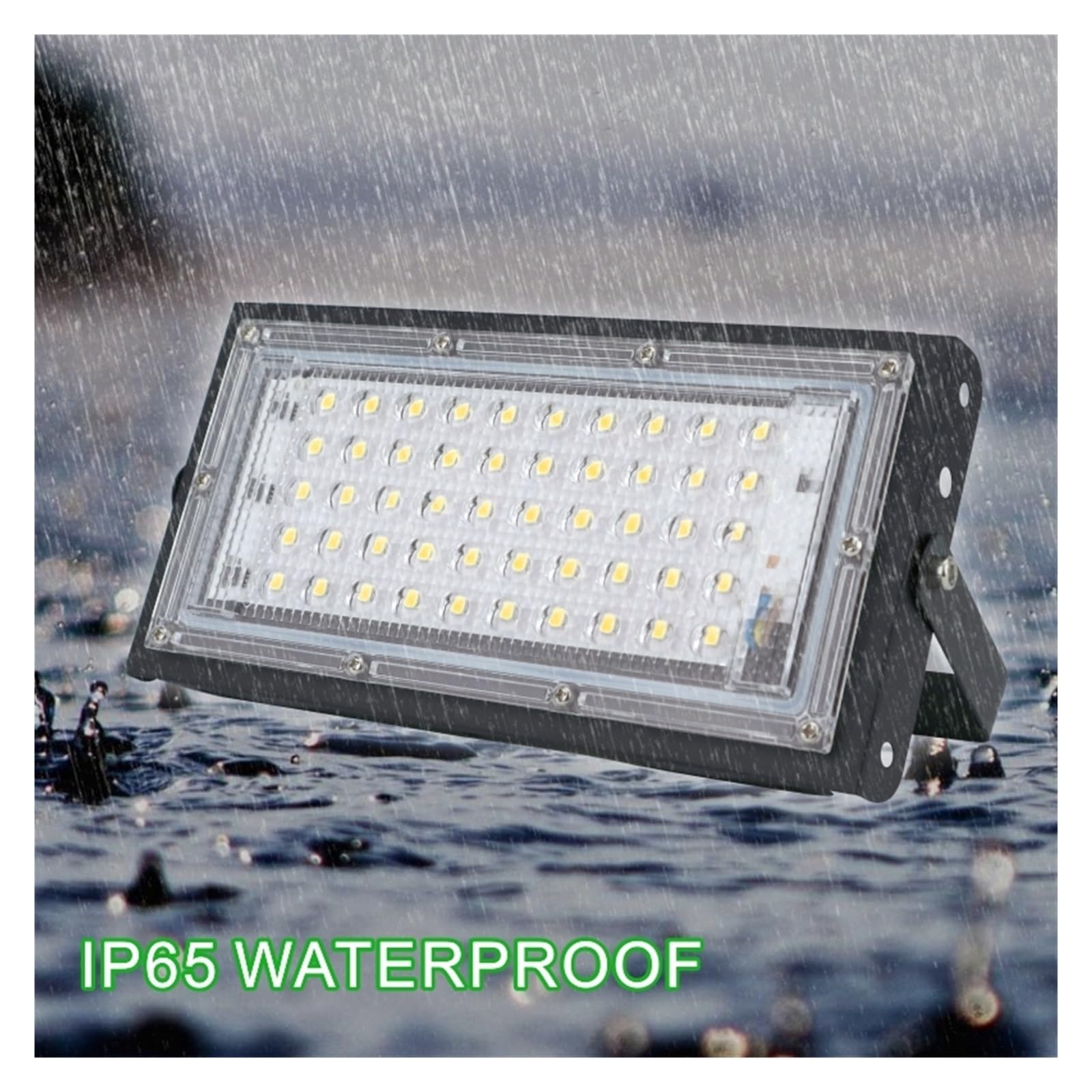 Zewnętrzne światło powodziowe 150W 100W 50W Led Światło Halonowe Reflektor Zewnętrzny IP65 Wodoodporna Lampa Uliczna LED Oświetlenie Krajobrazu Ogrodowe Oświetlenie miejsca pracy(150W Cool White)