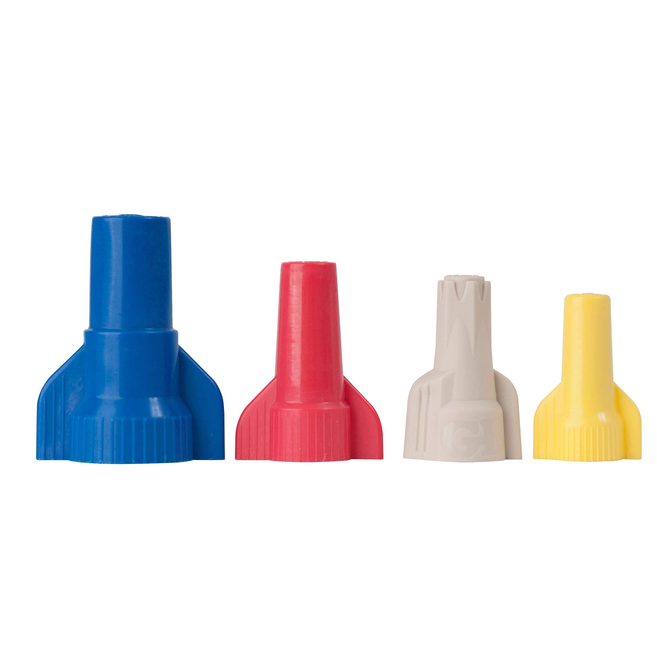 Gardner Bender 25-AWW WingGard Twist-On Wire Connector Assortment, 22-8 AWG, Electrical Wire Nut, Blue, Red, Tan and Yellow, Assorted