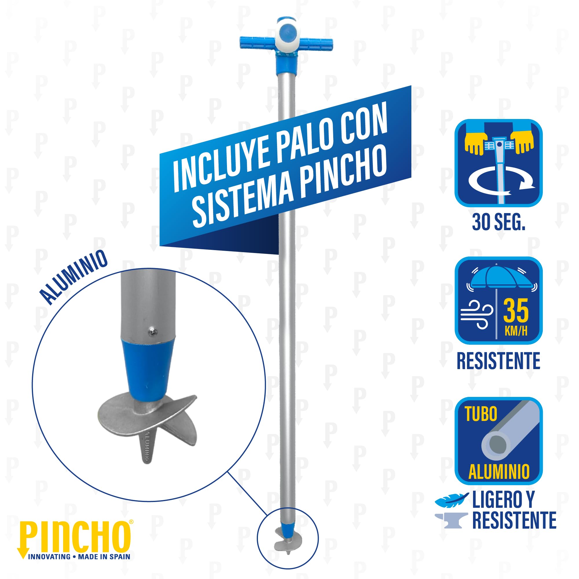 Pincho Moraira 200 cm - Varianti