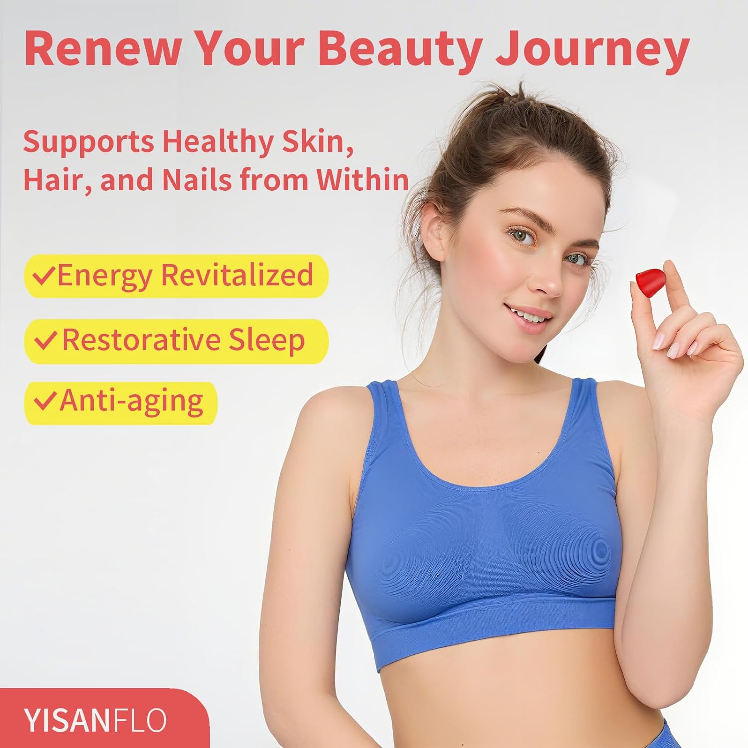 Colostrum Gummies | Delicious 1g Per Seving Grass Fed Colostrum Supplement | Colostrum Chews for Gut Health, Immunity, Hair, Skin and Beauty | 60 Bovine Colostrum Gummies, Strawberry Flavor - Image 4