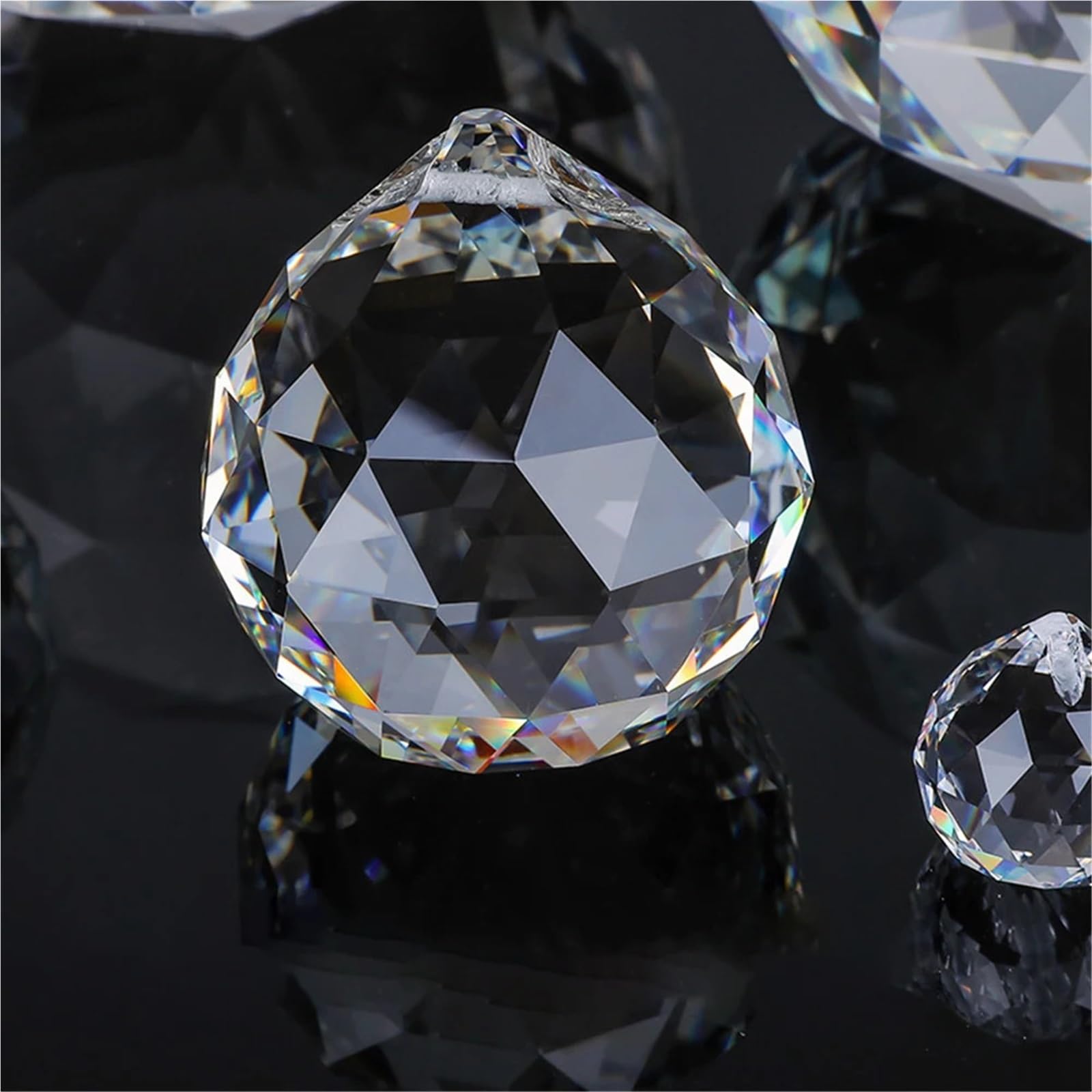 20 Pcs Klar Kristall Lampe Ball Prism Regenbogen Sun Catcher Hochzeit Decor Hause Party Dekoration Ornament für Dekoration(40mm)