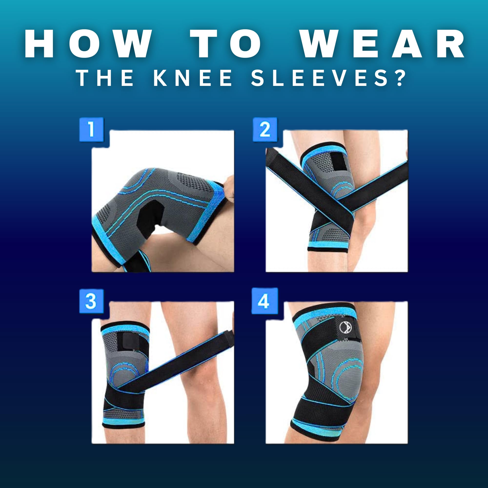 Amazon.co.jp: Koprez 膝圧縮スリーブ - 膝の痛みの女性のための膝