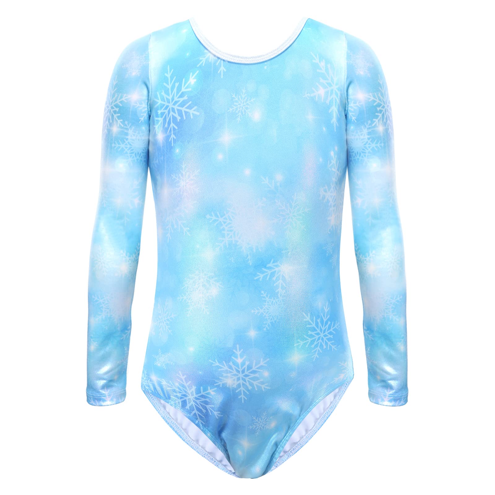 Bezioner Maillot de Gimnasia Leotardos de Danza Body Ballet Clásico Sin Mangas/Manga Larga para Niña 3-14 Años — view 7