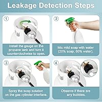 Vista 7 de Manguera de baja presión de propano, Amarillo