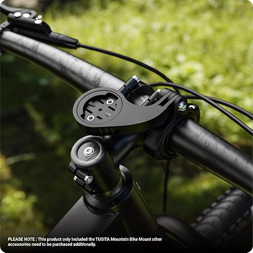 Miniatura 4 de TUSITA 010-12563-02 Soporte para bicicleta de montaña Edge compatible con computadora GPS Garmin Bike