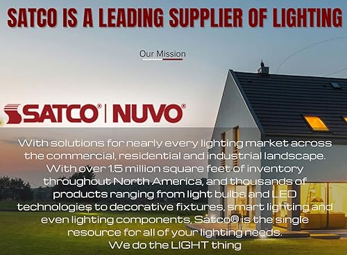 Satco S39397 120WLEDHID5K100-277VEX39 120 W LED HID de reemplazo 5000K base extendida Mogul derivación de balasto tipo B 100-277 voltios, para