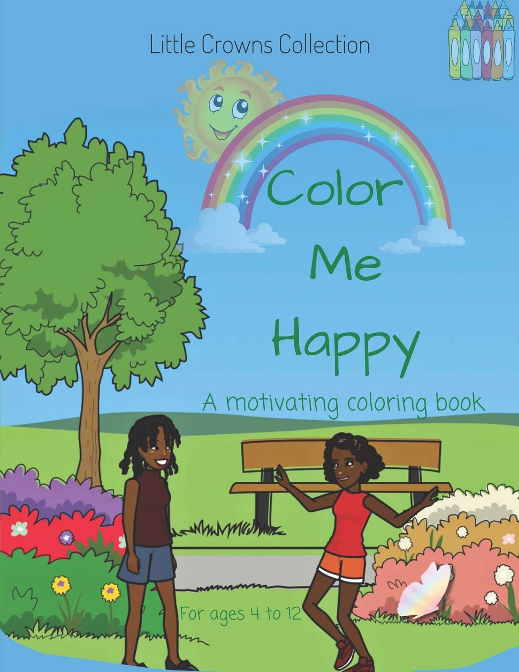 Color Me Happy: A motivating coloring book