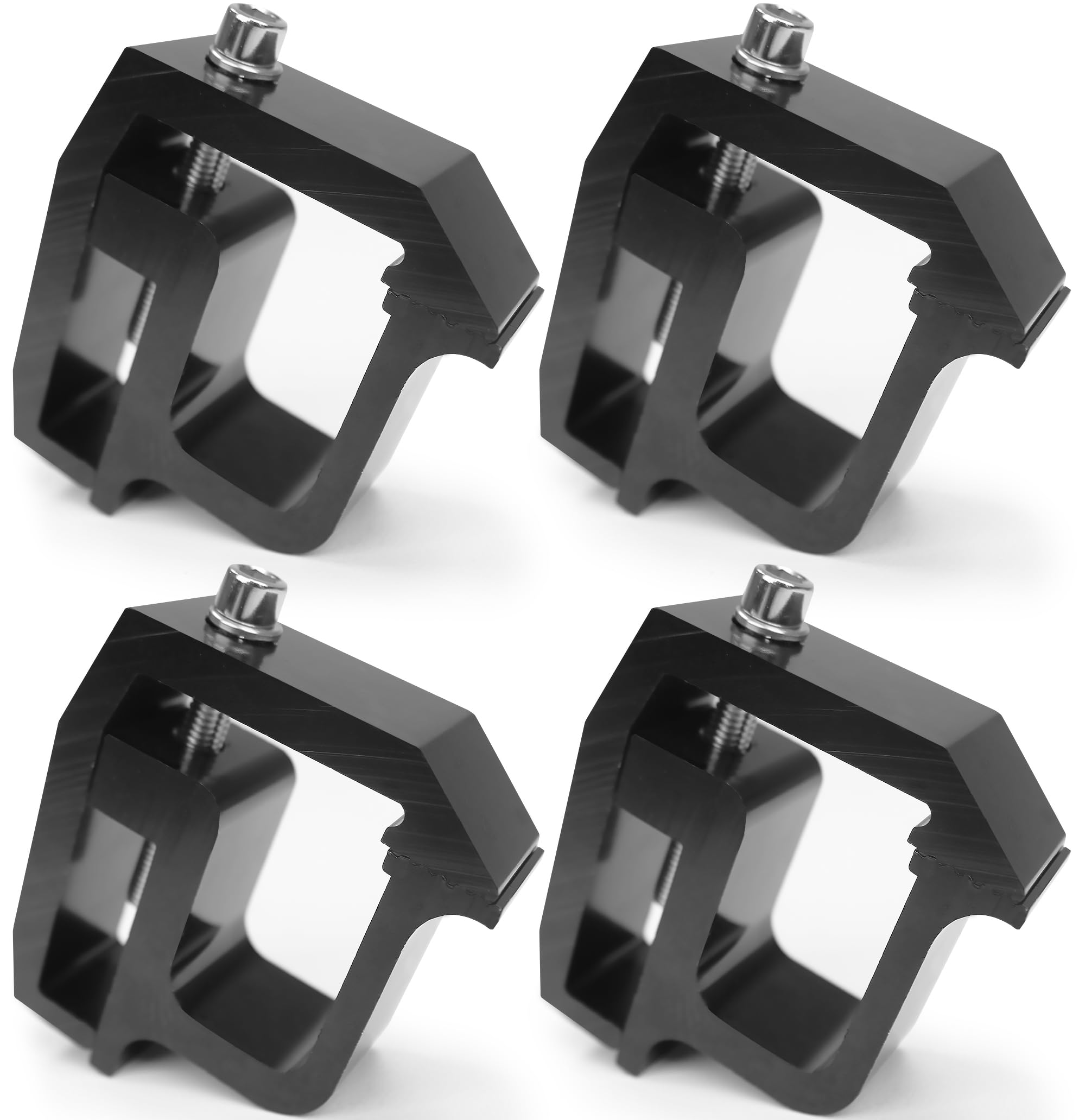 MaxxHaul 50843 Mounting Clamps - 4 PCS - For MaxxHaul 50613/50614 / 50621 Aluminum Truck Racks