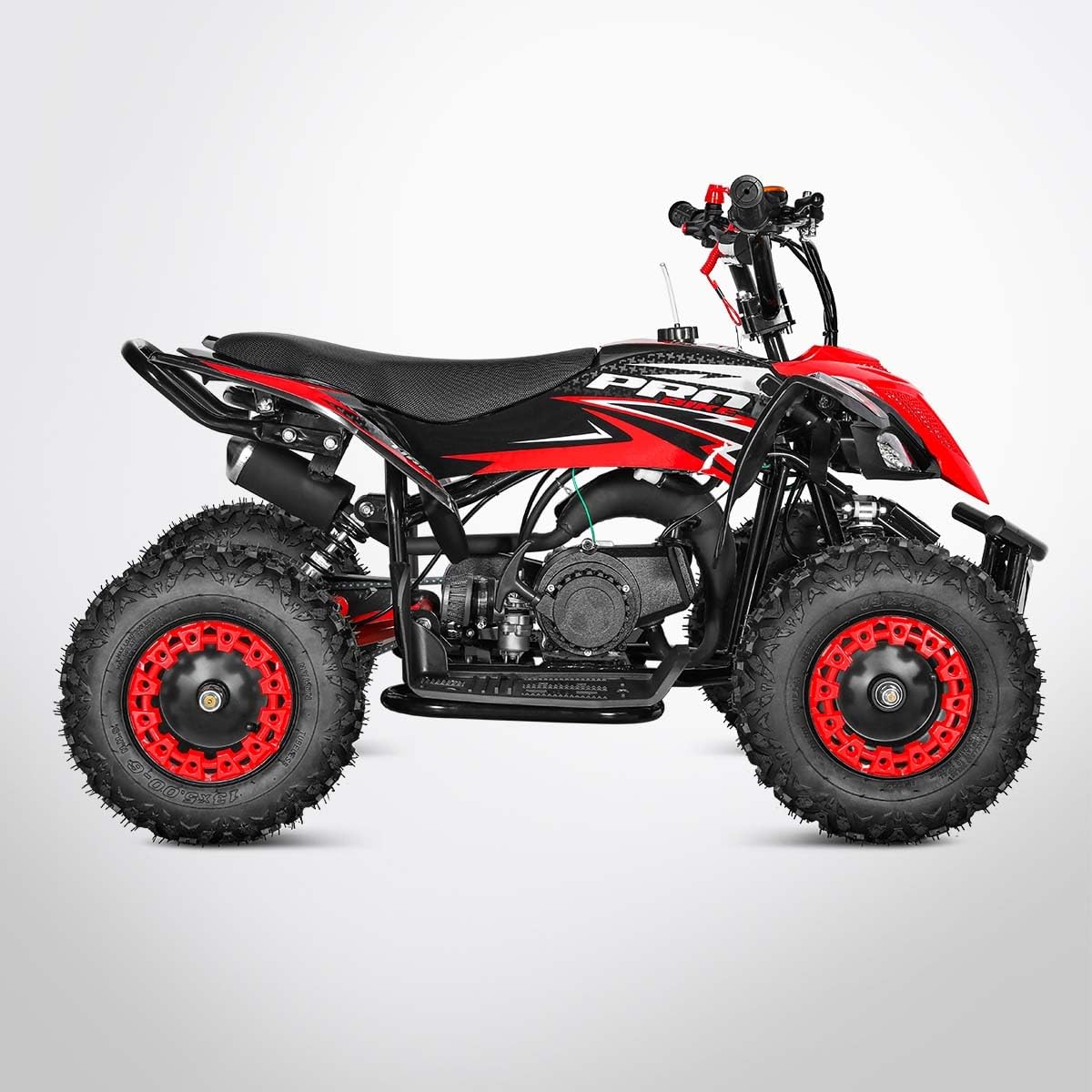 Pocket Quad TIRAX 49 - Mini Quad Enfant 50cc - Rouge