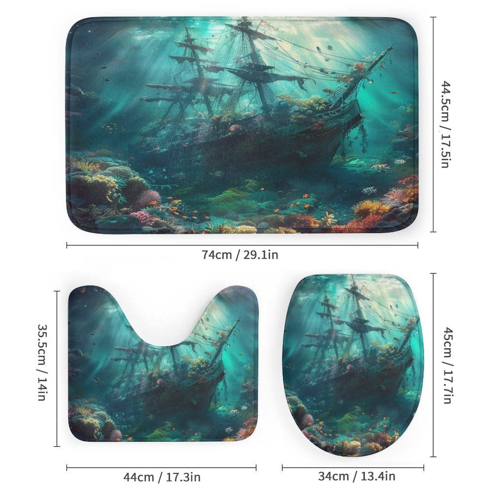 Rideau De Douche Marin | Univers Rideau De Douche