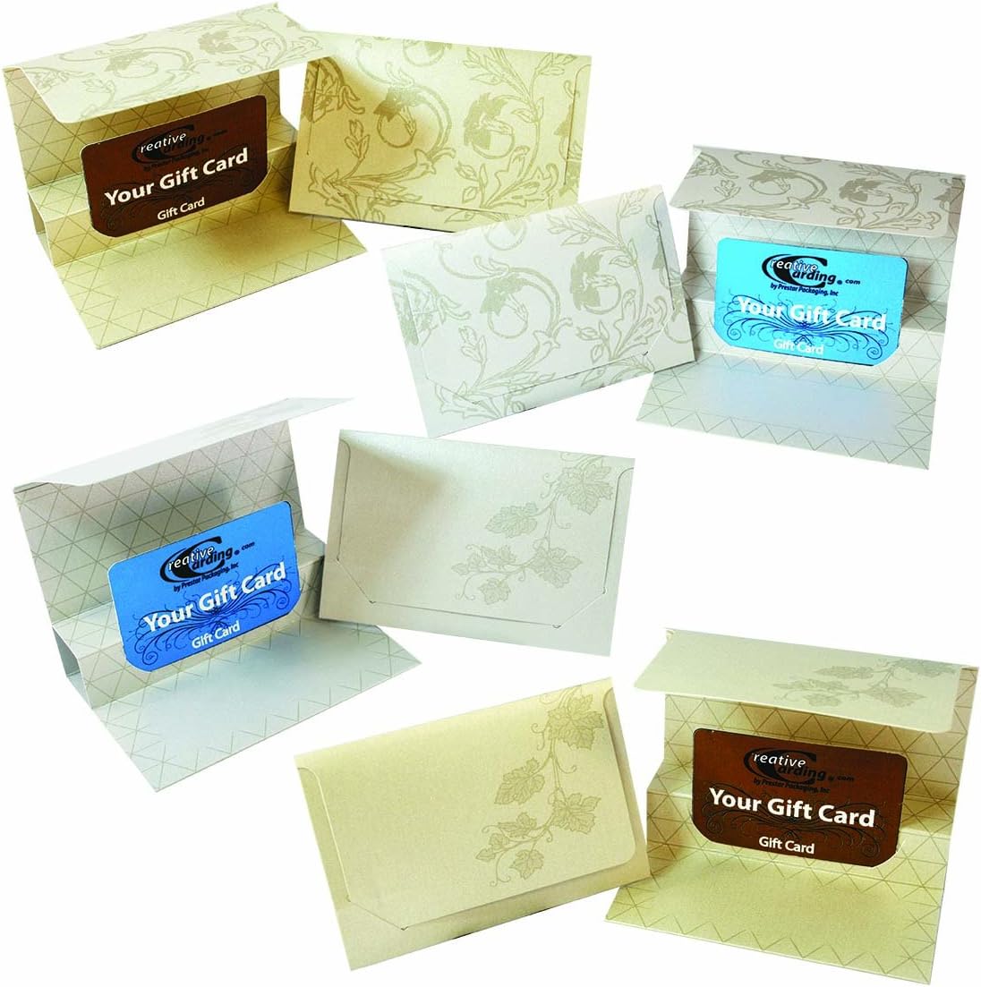 Gift Card Holder Folders, Pop Up style, 8 pack Tuxedo