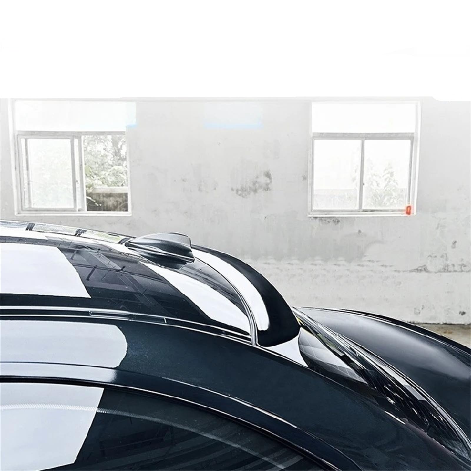 Dla B&MW 1 Seria E82 Coupe 120i M1 2008-2013 Skrzydło Na Klapie Lotka Tylny Spoiler Bagażnika Tylny Spojler Dachowy Spoiler Trunk Wing(Black)