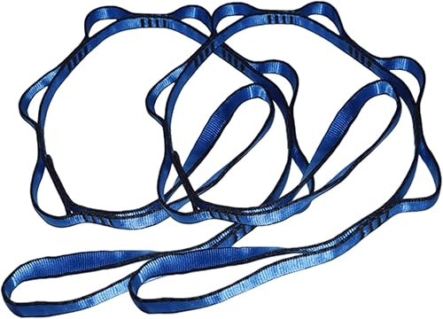 Vista 39 de 2 piezas ajustables antigravedad crisantemo swing volador elástico cuerda escalada cadenas margaritas extensión yoga cinturón colgante