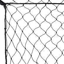 TNZMART Black Baseball Backstop Nets Baseball Practice Net Durable Sports Barrier Netting Net for Baseball
