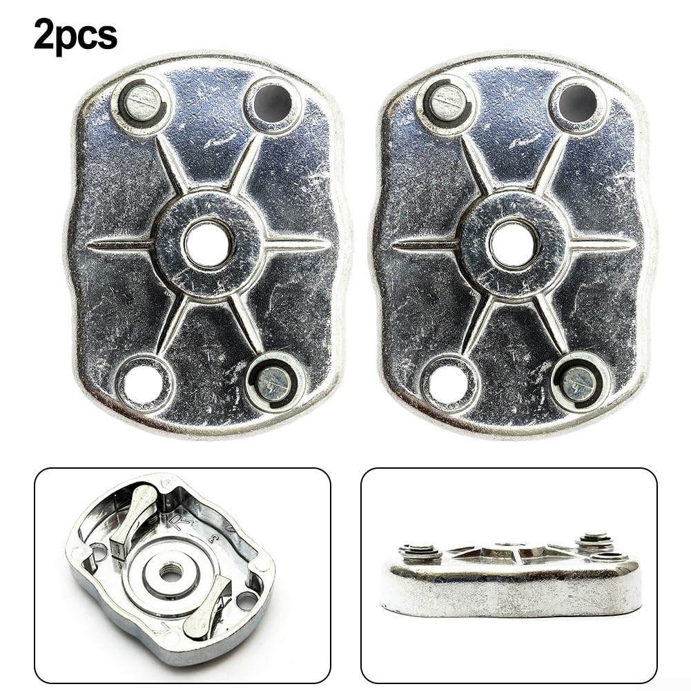 Trinquete de metal plateado con clips de retorno dobles para motores de maquinaria de jardín