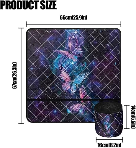 Miniatura 76 de Tapetes para máquina de coser de girasol y colibrí para mesa con bolsillos, para máquinas de coser de Acción de Gracias, alfombrillas para reducir