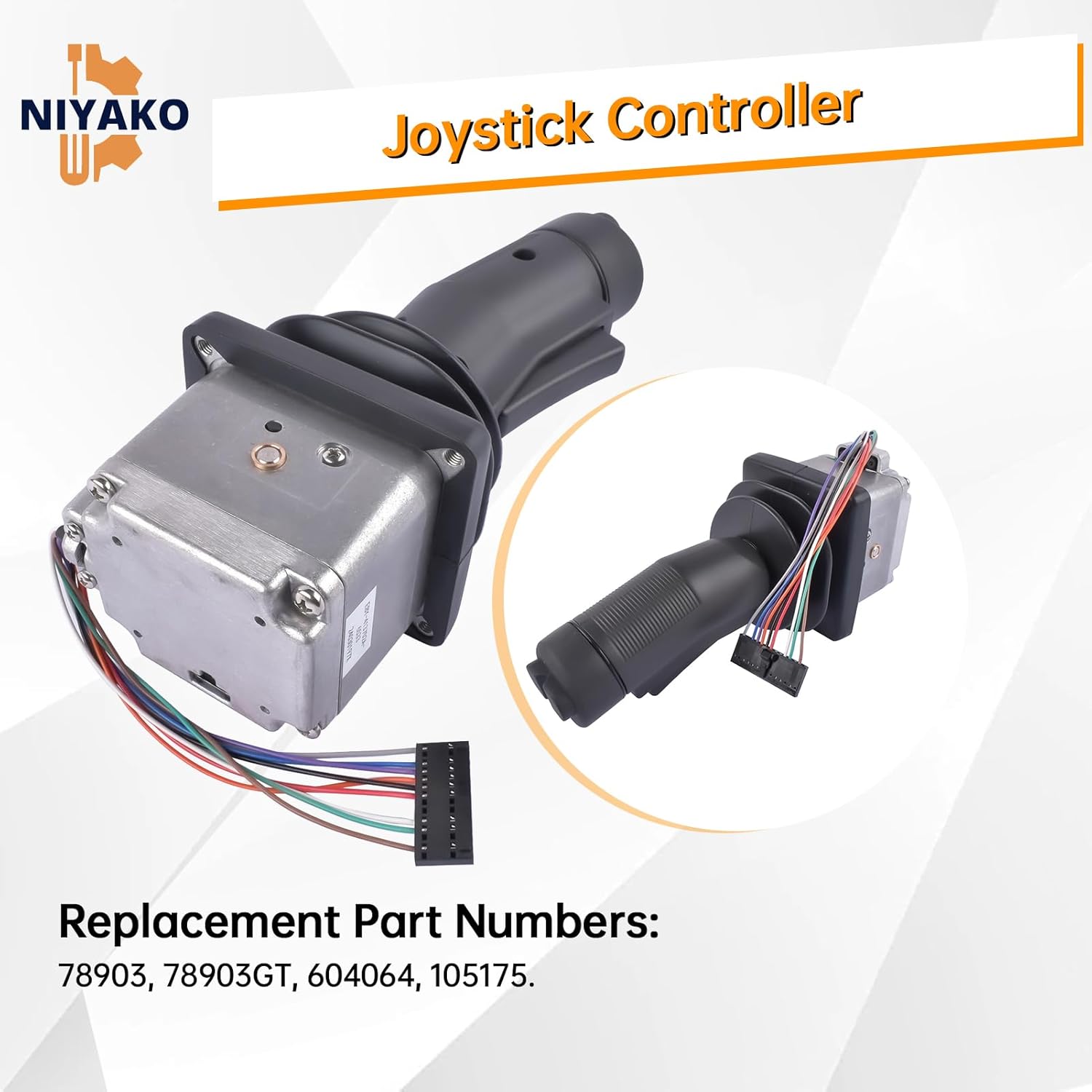 Niyako Joystick Controller Replacement# 78903GT 604064 78903 105175 Fit Genie GR20 GS1930 GS1932 GS2646 GS3232 GS4390