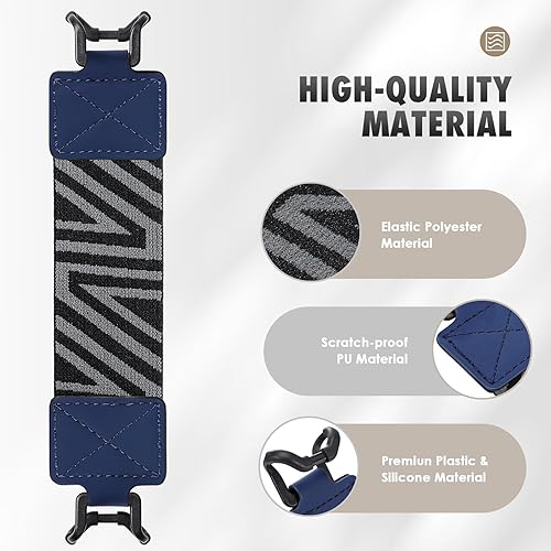 Miniatura 3 de MoKo Correa de mano de seguridad para tablet de 9 a 11 pulgadas, iPadiPad ProiPad AirKindle Fire HDSamsung, correa de mano versátil de alta