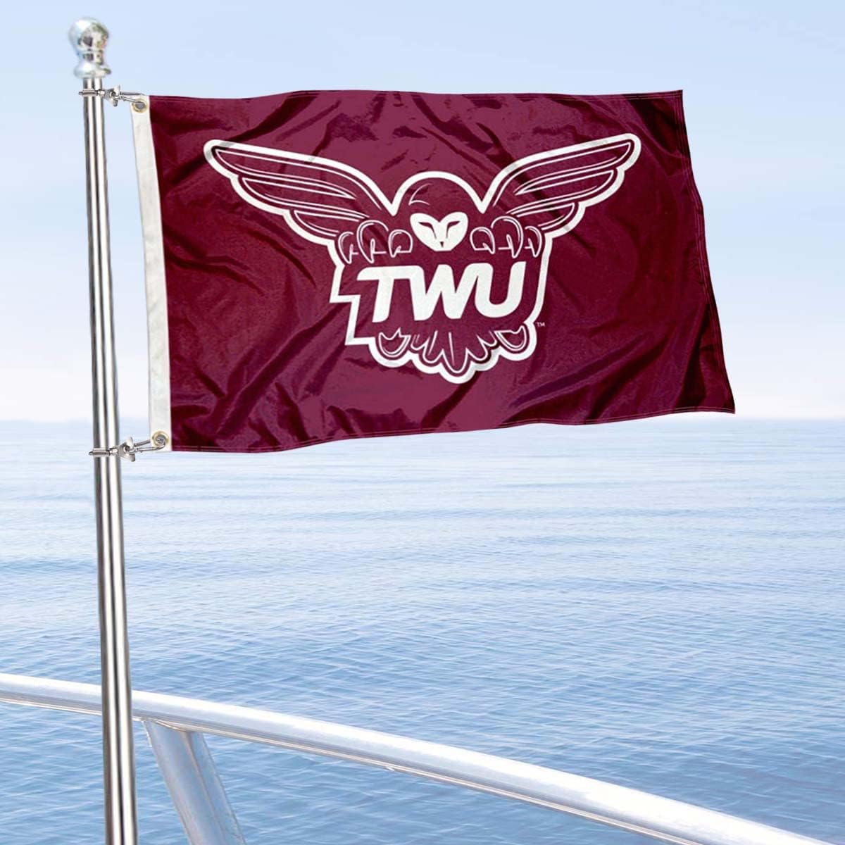 Texas Womans Pioneers Boat and Nautical Flag - Image 2