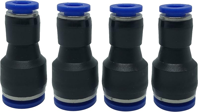 Conector redutor de mangueira da linha de combustível STEBER para tubo de nylon 5/16 a 1/4 – Pacote com 4