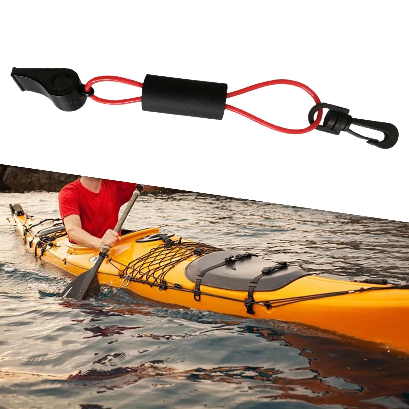 6X Accessoires de Sifflet de Sécurité d'urgence pour Kayak, de Camping