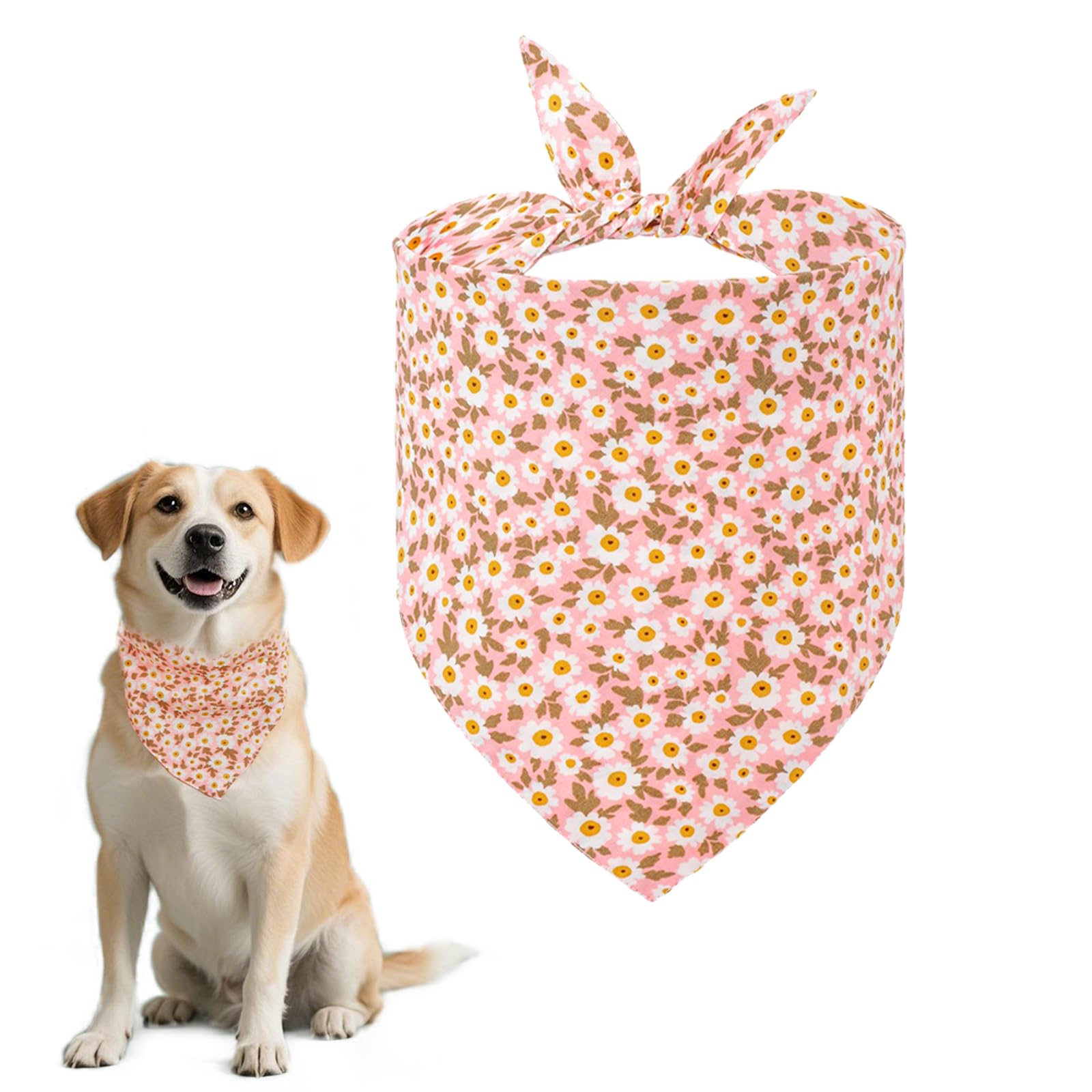 Werownsgso Dog Bandana, Pet's Triangle Scarf