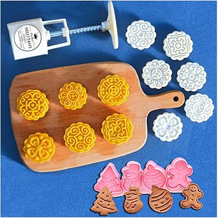 Amazon クッキー型抜き 10点セット クリスマスケーキ 製菓用品 プレスタイプ キッチン お弁当 手作り 誕生日プレゼント クッキー型 オンライン通販