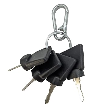 Ignition Keys for JCB Heavy Equipment 701/45501 333/Y1374 331/26790 14607 4/Pack