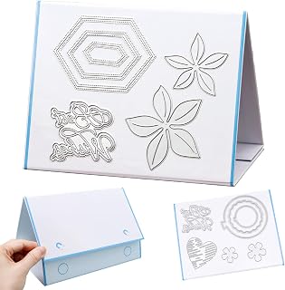 BAOFALI 6.5x8.3inch Magnetic Die Storage Stand - Full Double-Sided Magnetic Surface-Foldable- Upright and Stand -for Handmade Die Cut Storage & Organization