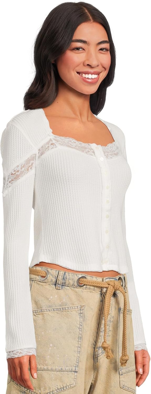 Free People Womens Lets Party Cardi - Image 2