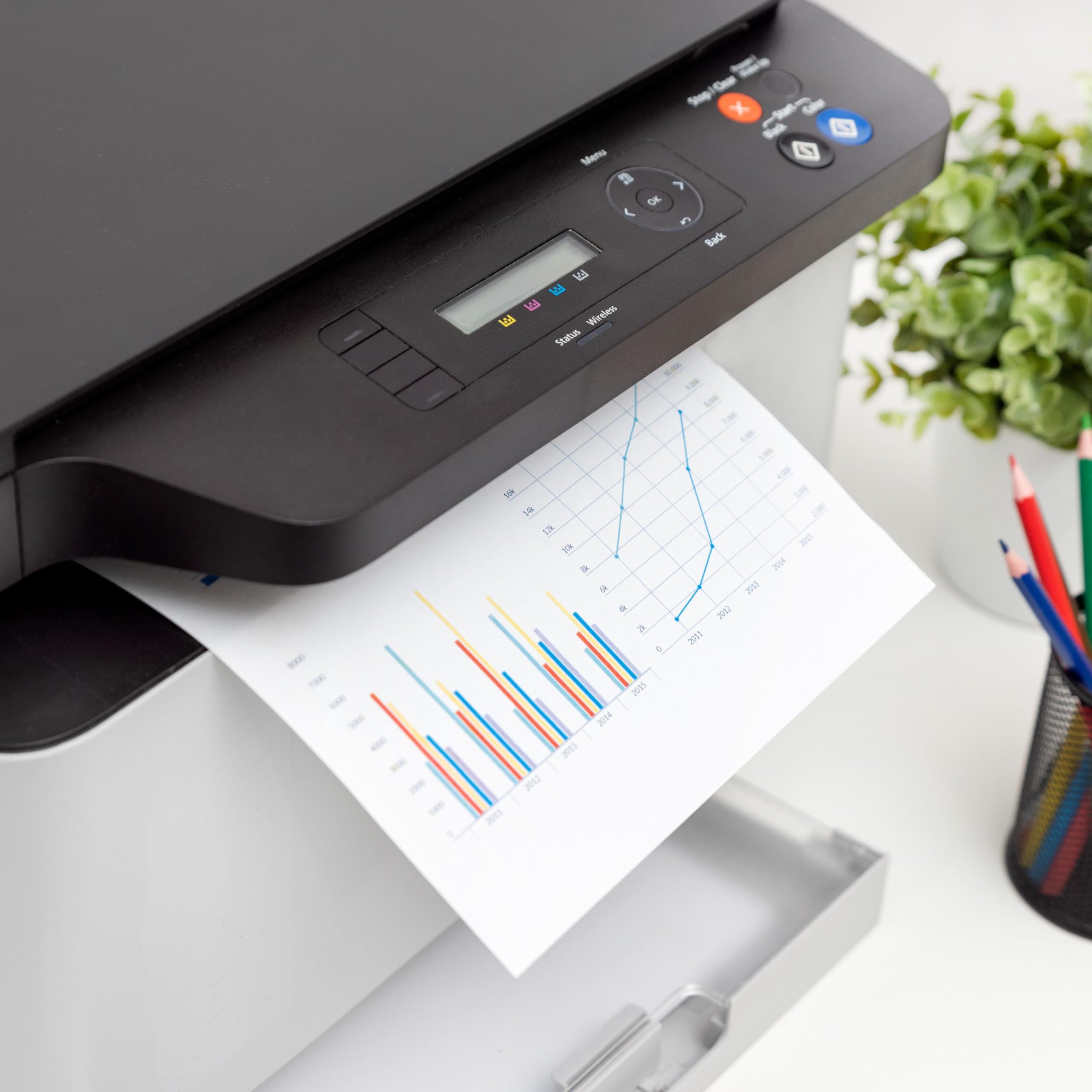 Campus - Papier A4 Multiusage, 2500 Feuilles 80g pour Imprimantes Laser, Jet d'Encre et Photocopieurs, pour Bureau et Maison, Écologique Certifié PEFC (80g, lot de 2500)