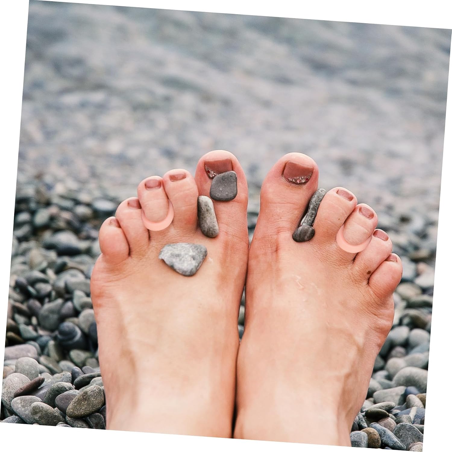 Beavorty 1Set Pads Soft Separators for Hammertoes Claw Toes and Foot Alignment Comfortable Fit for Men and Women Relief and Protection Against Foot Issues