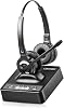 Leitner LH375 3-in-1 Wireless Office Headset with Mic Computer, Telephone, and Cell Phone Headset Dual-Ear