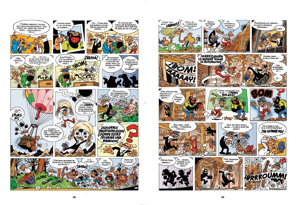 Mortadelo y Filemón. Contra el gang del Chicharrón (Magos del Humor 2) (Bruguera Clásica)