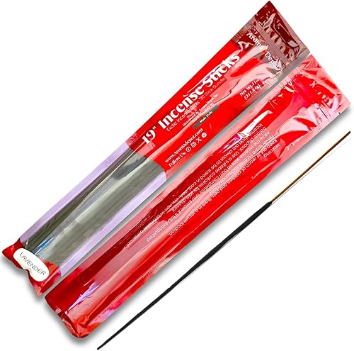 Miniatura 3 de Aroma Depot Polvo para bebé de 19 pulgadas, varillas de incienso Jumbo. Aproximadamente 27 a 30 varillas por paquete. 19 pulgadas extra grande, cada