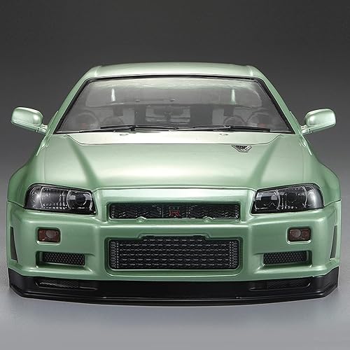 Miniatura 6 de Goolsky Killerbody 48646 (R34) Carrocería terminada para 1/10 Coche de carreras RC de turismo eléctrico DIY (Verde)