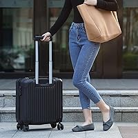 Vista 2 de Zapatos planos cómodos y lavables para mujer, estilo bailarina, casuales