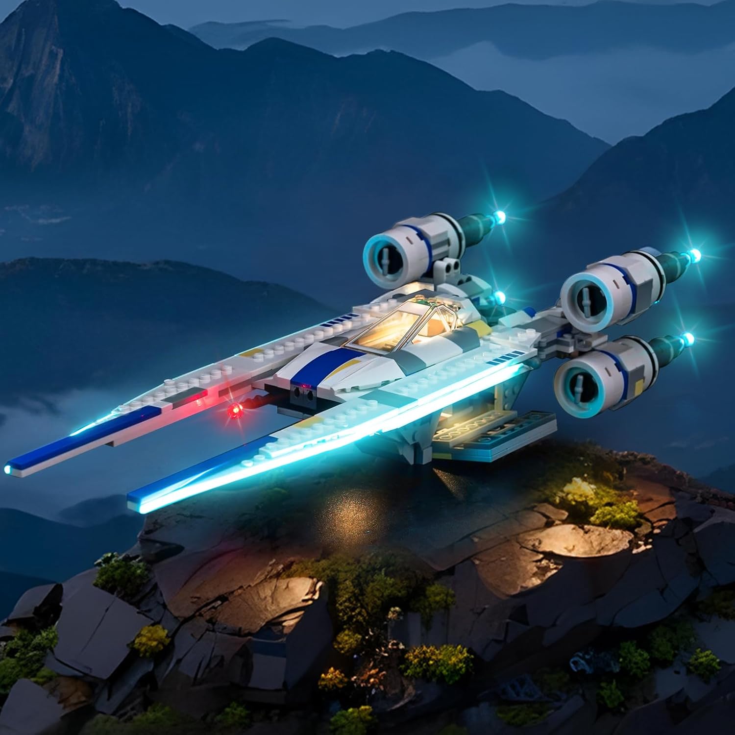 LED Lighting Compatible with Lego Rebel U-Wing Starfighter 75399，Light Kit Compatible with Lego 75399, NOT Included The Model Set - JUST Lights