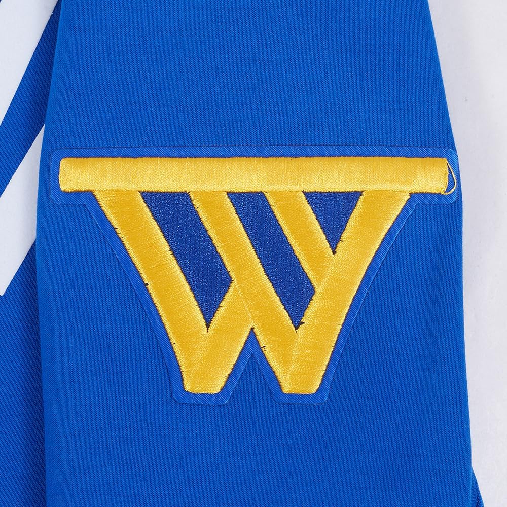 Pro Standard Mens NBA Golden State Warriors Jimmy Butler Iii #10 Classic Pullover Hoodie Royal Blue L - Image 4